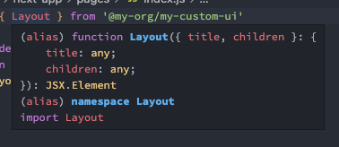 Auto-completion in VSCode