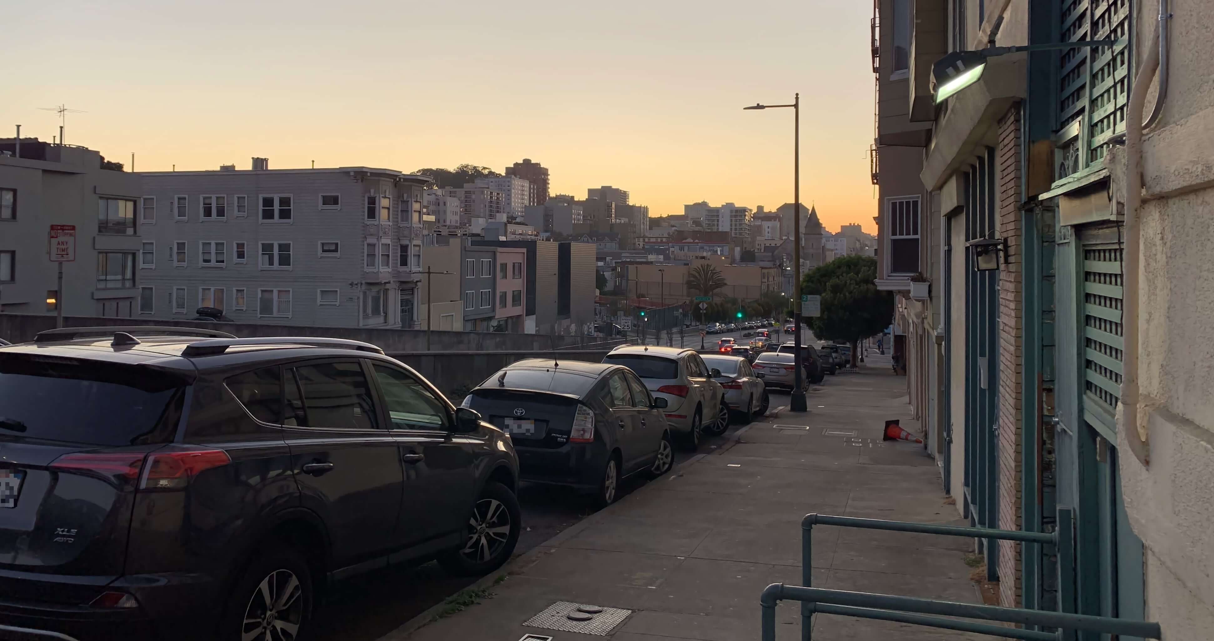 Broadway Tunnel, Russian Hill