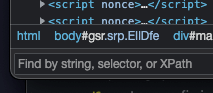 Chrome Inspector